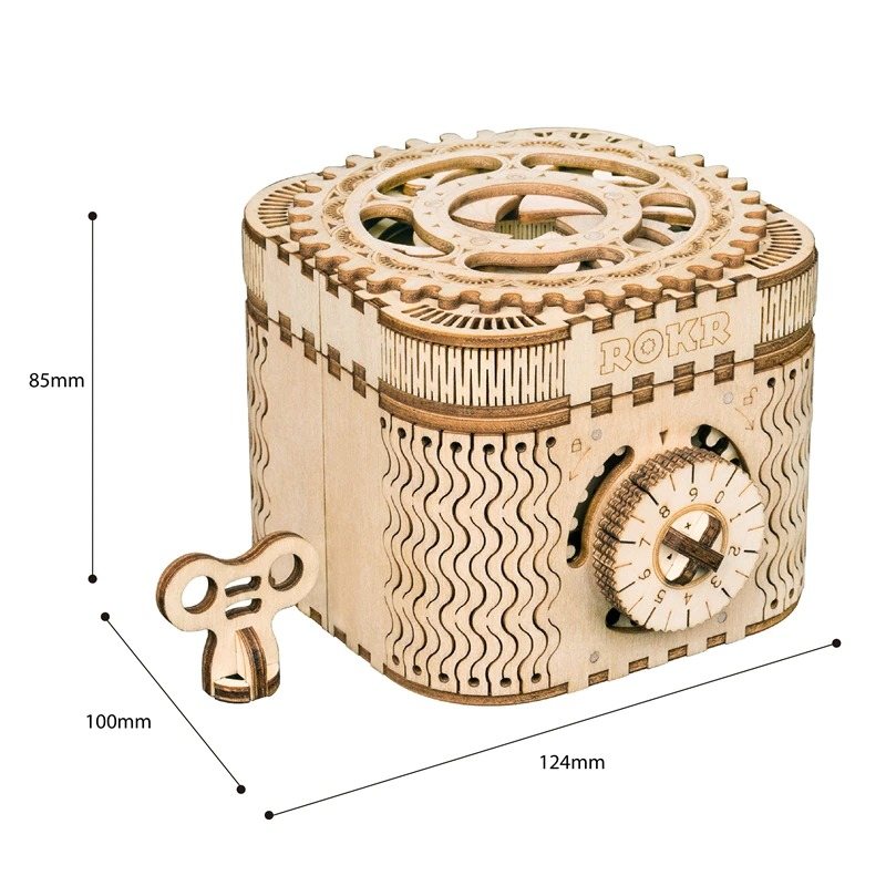 3d Trä Pussel Utrustning Modell Byggsats Leksaker