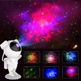 Astronaut Light Projector Led Kids Galaxy Fjärrkontroll