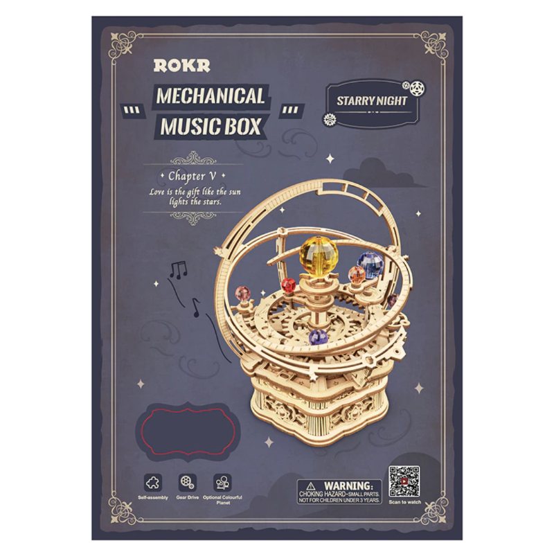 Music Box 3d Pussel Byggstenar