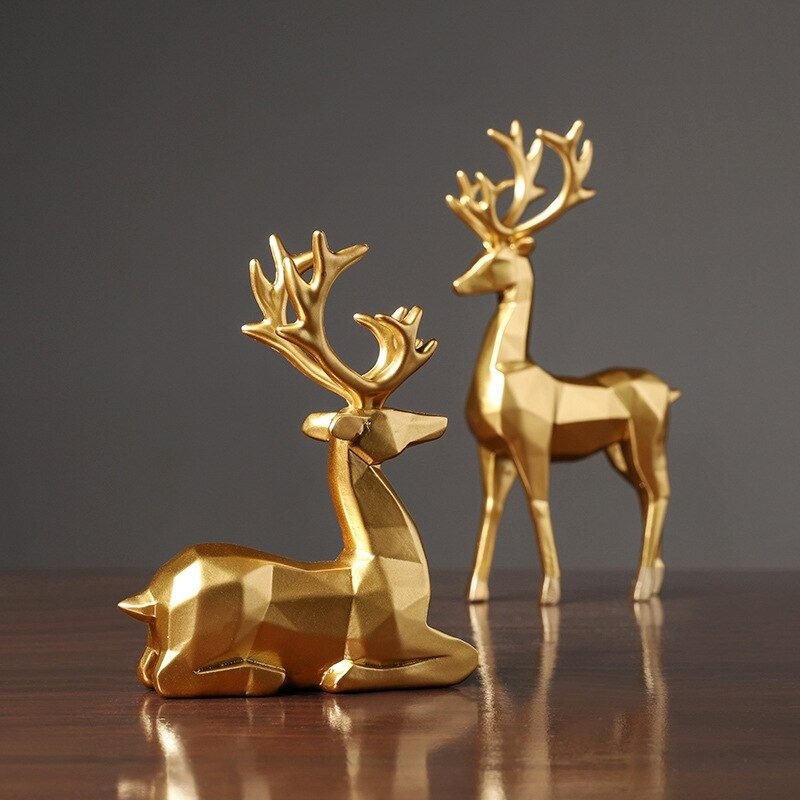 Nordic Deer Christmas 2st Set