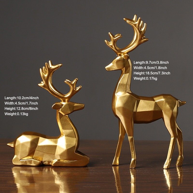 Nordic Deer Christmas 2st Set