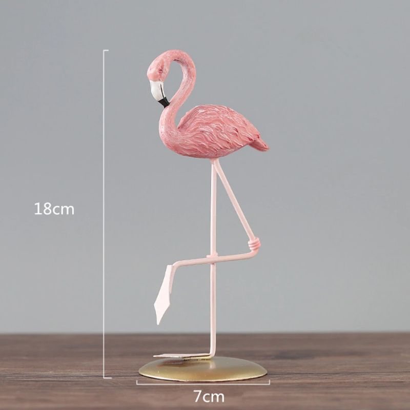 Nordic Flamingo Figurine Heminredning