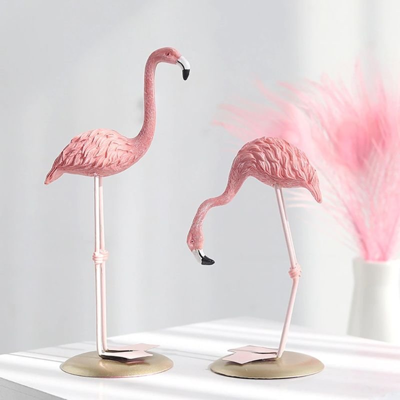 Nordic Flamingo Figurine Heminredning