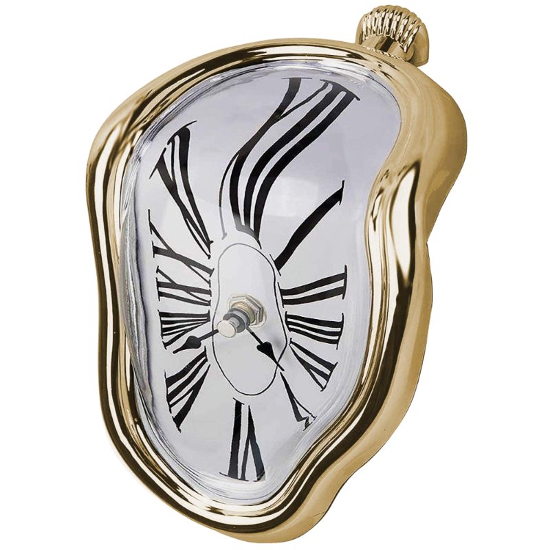 Smältande Klocka Surrealistisk Salvador Dali Style Watch