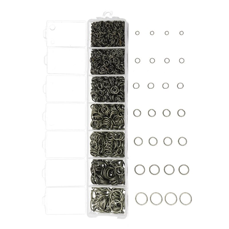 Smyckesfynd Göra Startkit Beading Repair Tool Kit Tång Silver Beads Wire