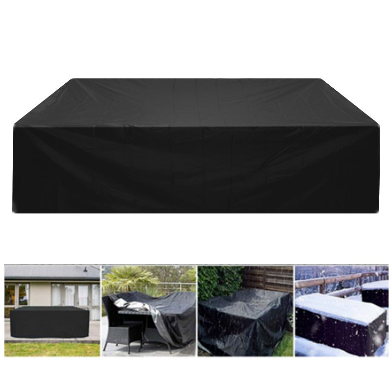 210d Utemöbler Cover Bord Stol Skydd Anti Dust Rain Uv Vattentät