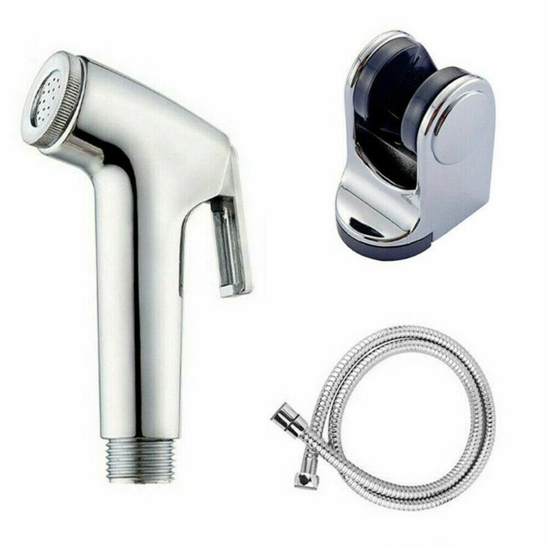 3 Stk/set Handhållen Toalett Bidé Douche Sprayer Duschslang Fäste Badrum