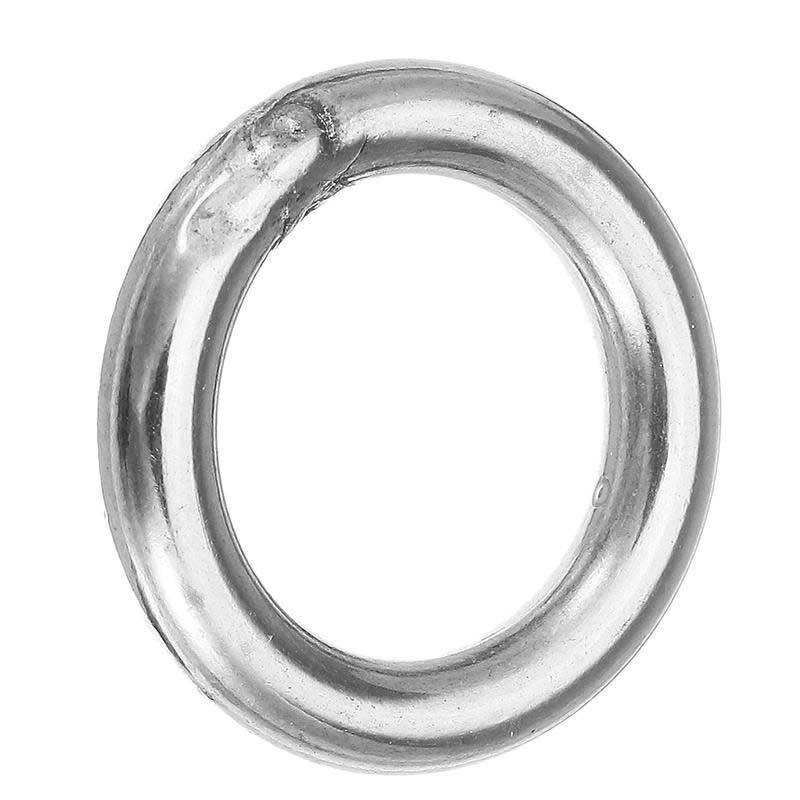 5 St 5x30 mm 304 Rostfritt Stål Rund O-ring Svetsad Marin Rigg Bandhårdvara