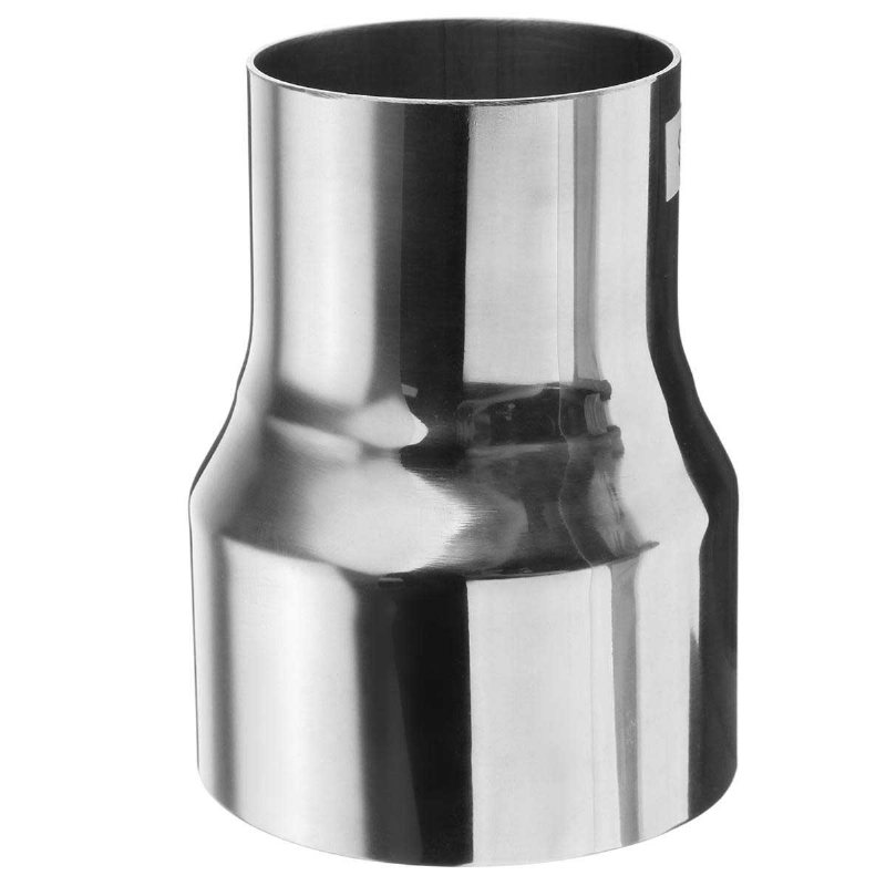 76.2 mm Till 57.6 mm Rostfritt Avgasrör Komponent Adapter Reducer Connector Pipe Tube