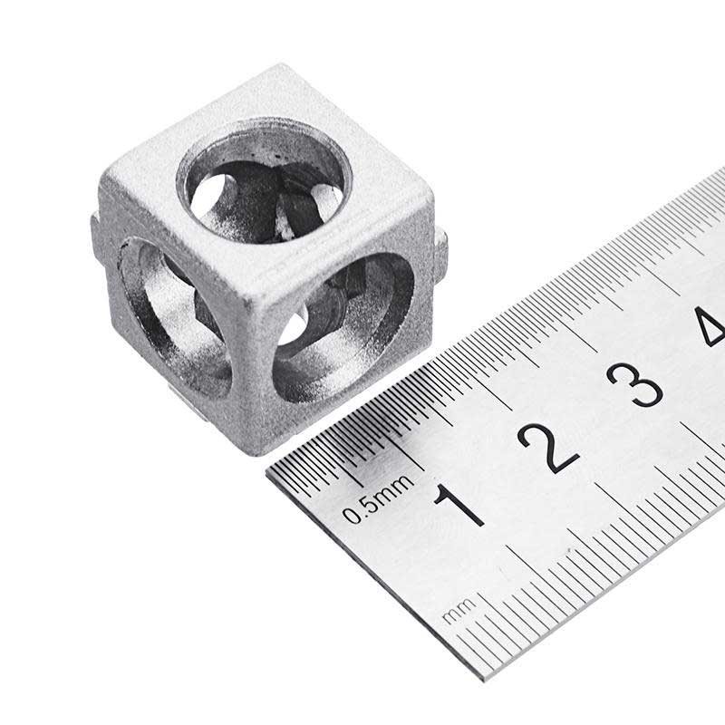 Ac20 20×20 mm Aluminiumvinkel Hörnkontakt T Slitsad Profil 2023-serien Aluminiumprofil