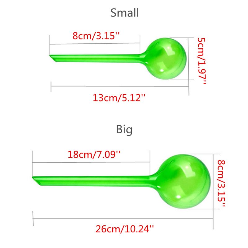 Automatisk Vattning Lökar Självvatten Plast Planter Matare System Ball Indoor Outdoor
