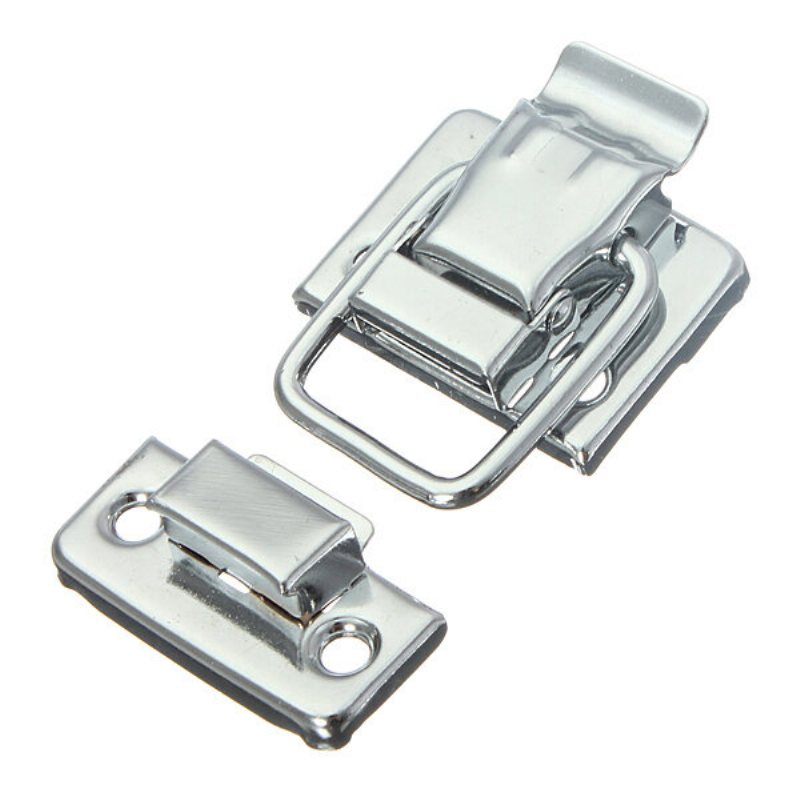 Chrome Toggle Spärr Catch Chest Flight Case Resväska Box 43mm H144