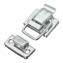 Chrome Toggle Spärr Catch Chest Flight Case Resväska Box 43mm H144