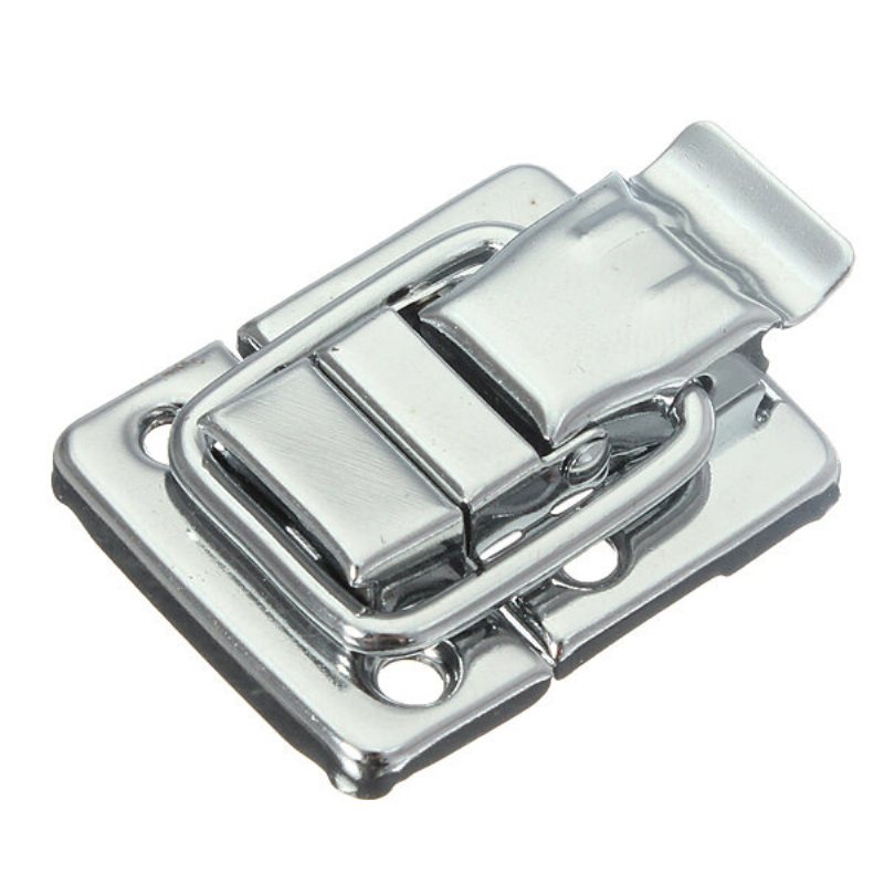 Chrome Toggle Spärr Catch Chest Flight Case Resväska Box 43mm H144