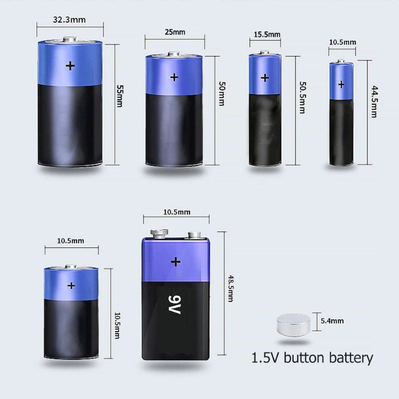 Digital Batteritestare Lcd-skärm