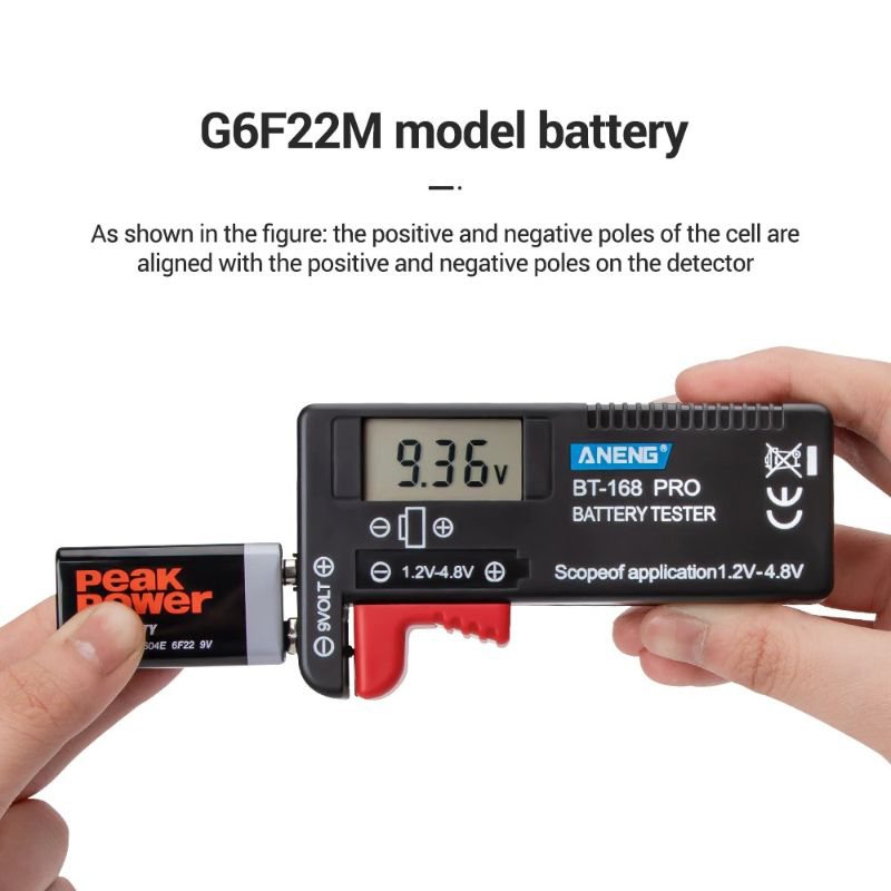 Digital Lithium Battery Capacity Tester Checker