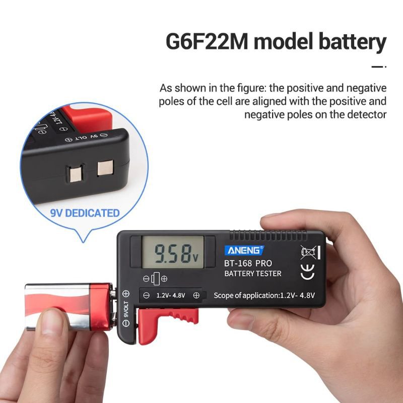 Digital Lithium Battery Capacity Tester Checker