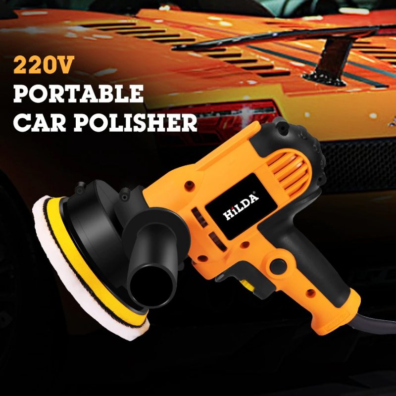 Elbil Polermaskin 220v Autopolering