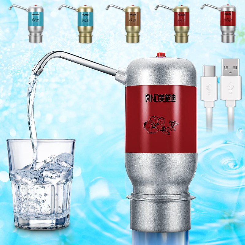 Elektrisk Automatisk Vattenpump Dispenser Gallon Flaska Dricka Med Usb-kabel Portable Switch