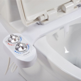 Icke-elektrisk Mekanisk Bidé Säte Vattenspray Sprinkler Själv Bidet Rengöringsenhet Varm Kall