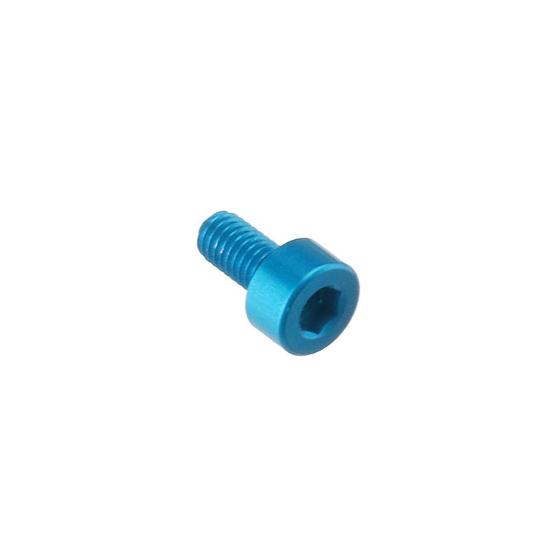 M3ah10 10st M3×6mm Insexskruv M3 Cap Head Bolt 7075 Aluminiumlegering Flerfärgad