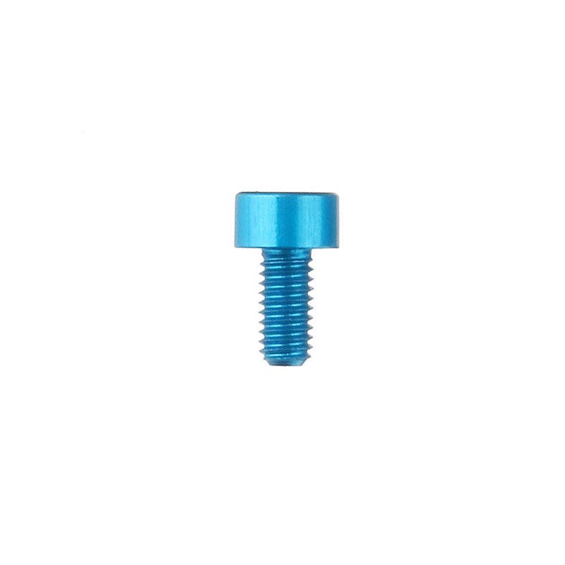 M3ah10 10st M3×6mm Insexskruv M3 Cap Head Bolt 7075 Aluminiumlegering Flerfärgad