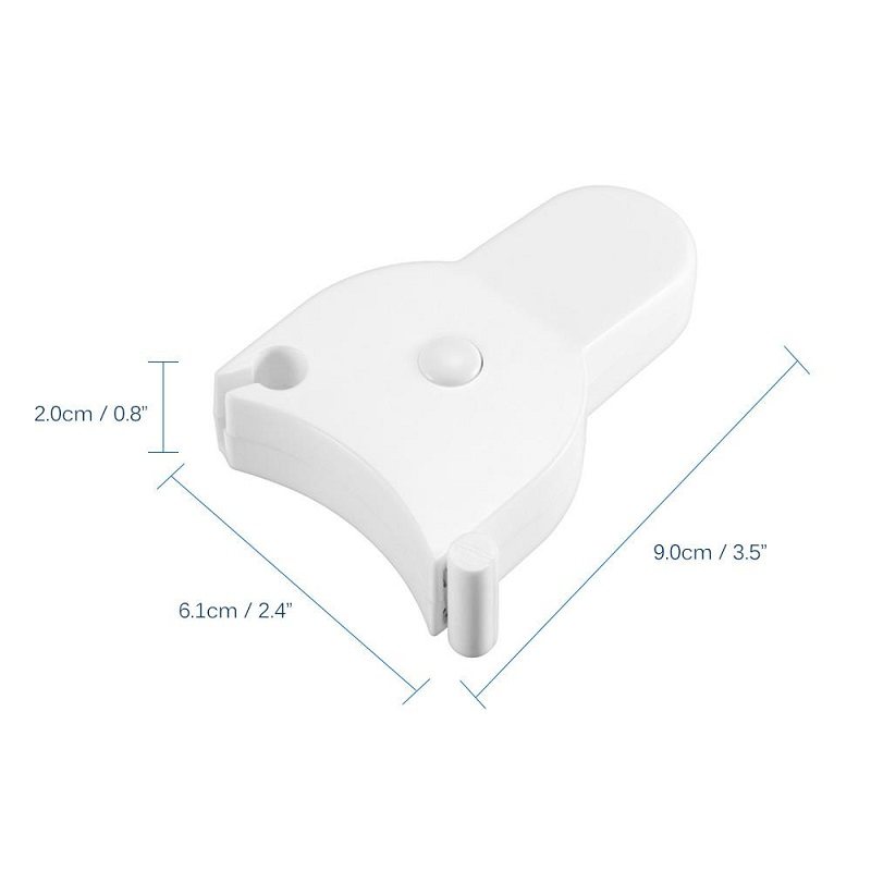 Måttband 150 cm/60 Tum Mätfilm För Kroppsmidja Bröstben