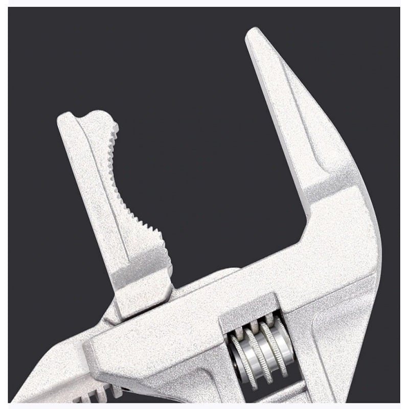 Multifunktions Justerbar Skiftnyckel Reparationsverktyg I Aluminiumlegering För Badrum Med Vattenrörsskruvar