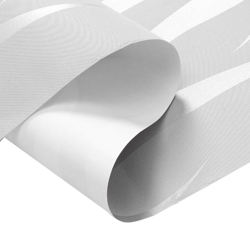 Silver 3d Non-woven Tyg Wave Stripe Präglad Tapet Vattentät Modern Enkel Non Woven Tyg Vardagsrum Dekoration Tapeter