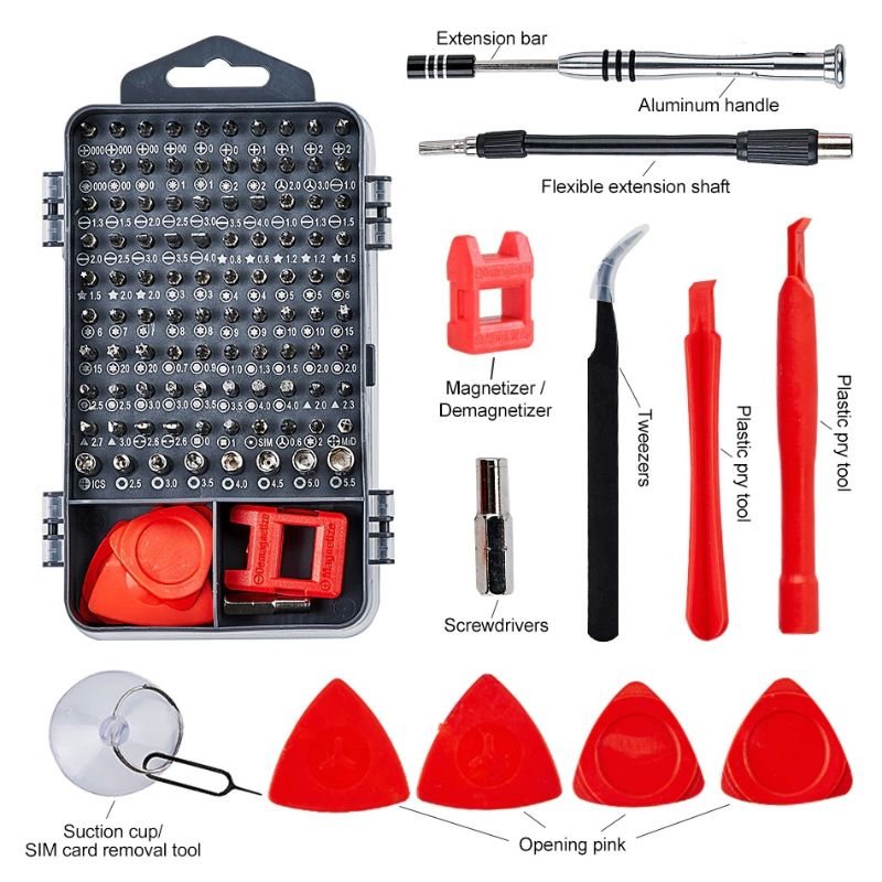 Skruvmejsel Set Magnetic – Professional 115 I 1 Verktygsset