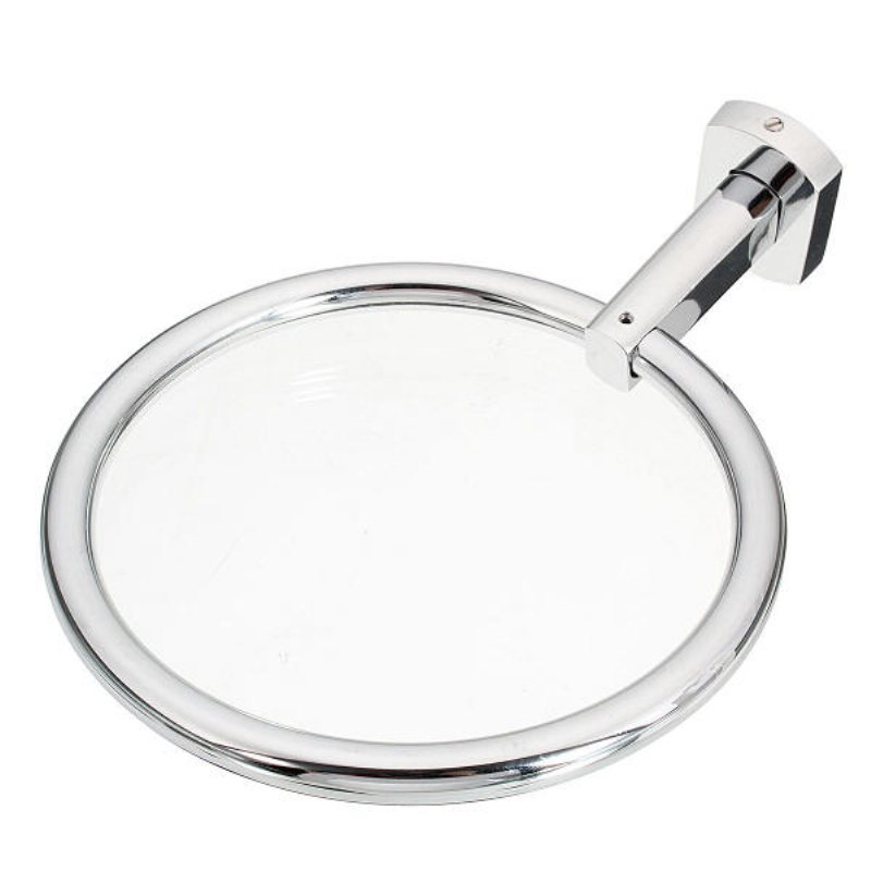 12cm Silver Väggmonterad Krom Handduksring Handhållare