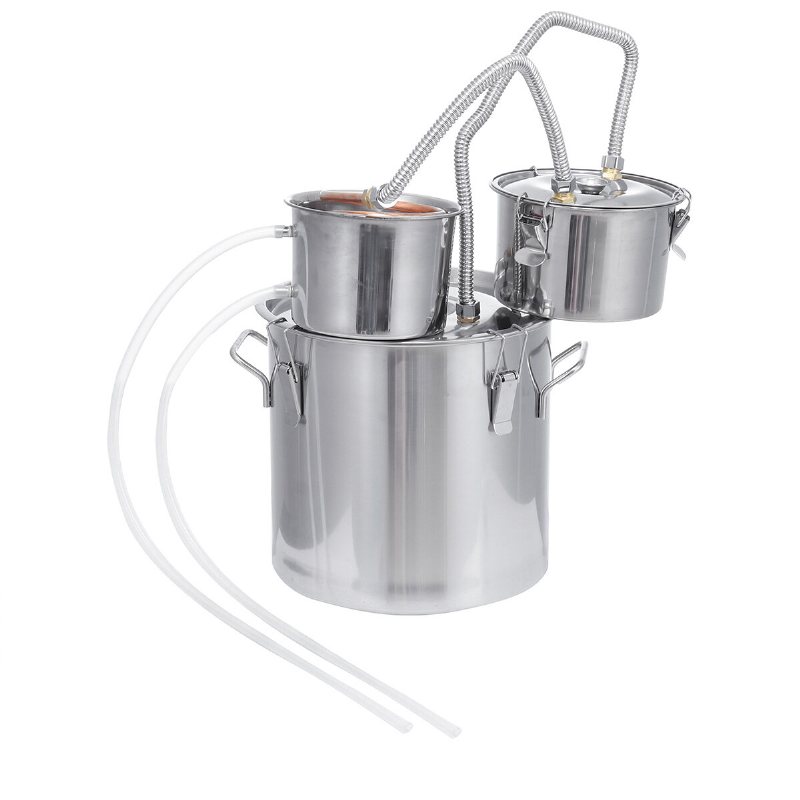 12l/20l/30l Home Alcohol Distiller Brewing Kit Moonshine Still Rostfri Panna