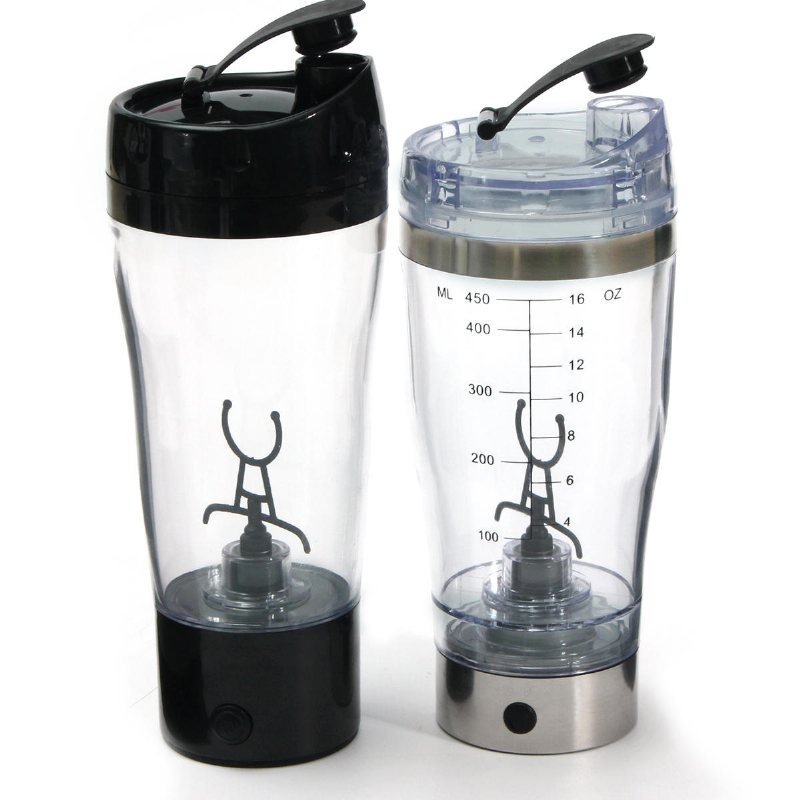 450 Ml Usb-laddning Elektrisk Shaker Cup Mixer Avtagbar Mixing Cup Fitness Protein Powder Shake Cup