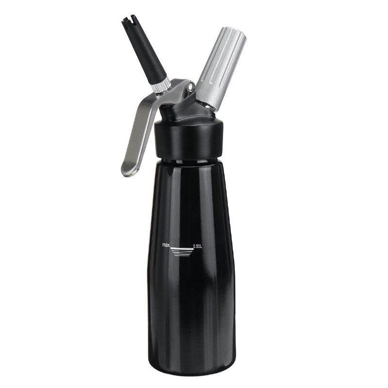 500 Ml Dispenser För Vispgrädde Whipper Cracker Fäst Munstycken Desserter Maker Kök Bakeware Tool