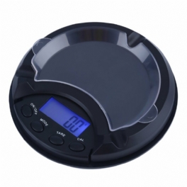 500g/0.1g Lcd Elektronisk Digital Precise Pocket Scale Askfat Balans Fick Smycken Guld Diam