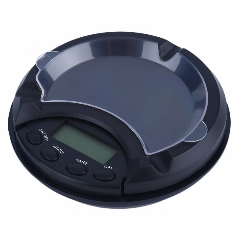 500g/0.1g Lcd Elektronisk Digital Precise Pocket Scale Askfat Balans Fick Smycken Guld Diam