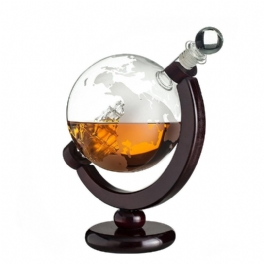 850 Ml Glas Karaff Globe Spritpresenter Whiskyflaska Stor Kapacitet Flaska Sprit