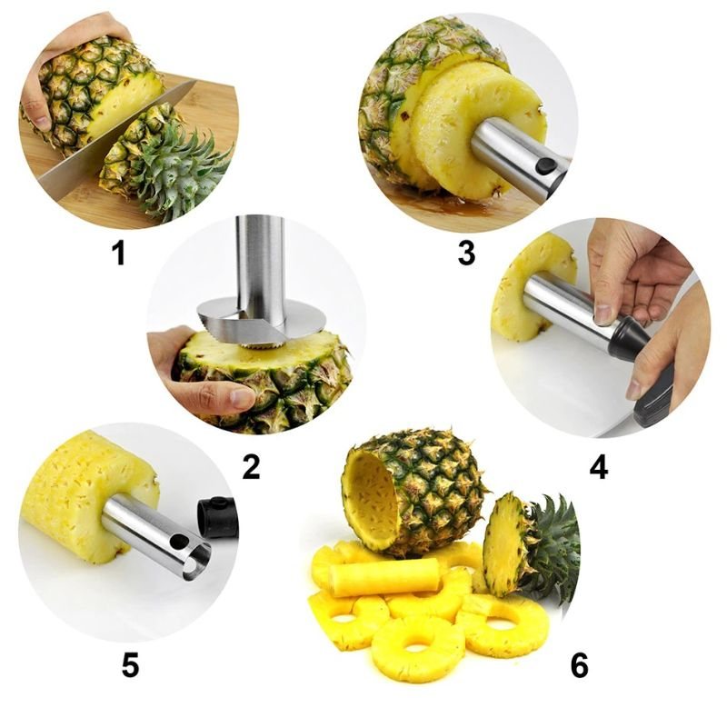 Ananas Corer Skalare Cutter