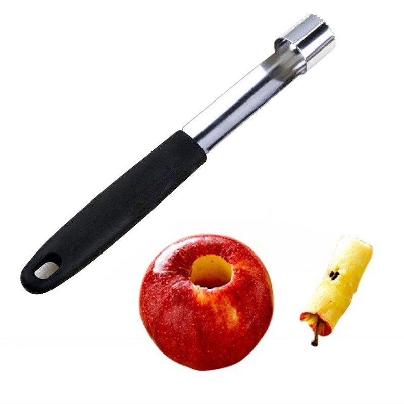 Apple Corer Rostfritt Stål Frukt Päron Corers Seed Remover