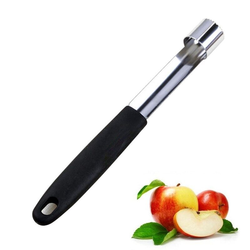 Apple Corer Rostfritt Stål Frukt Päron Corers Seed Remover