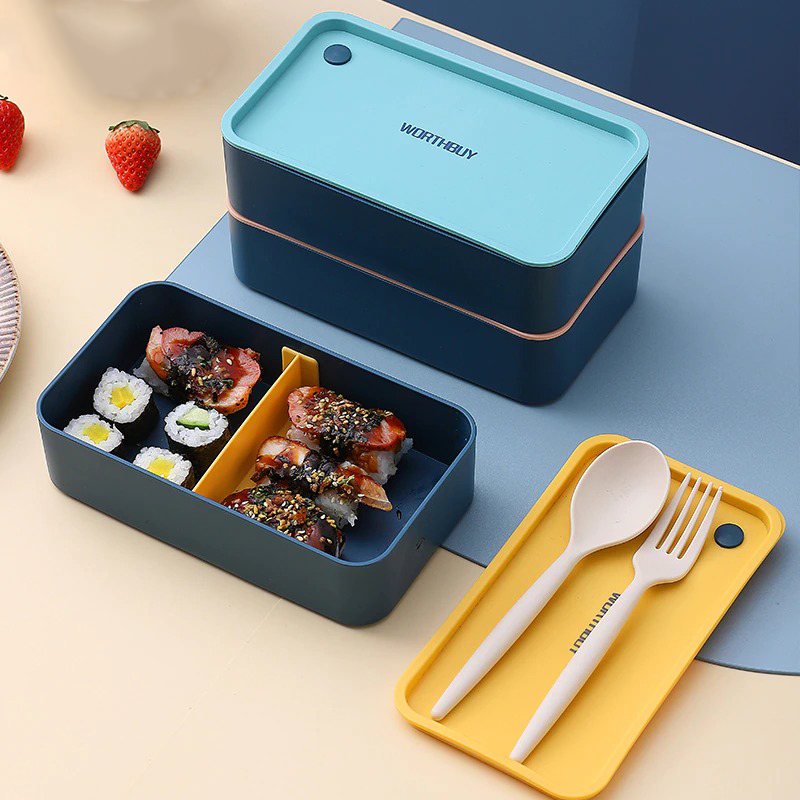 Bento Lunchbox Plastbehållare