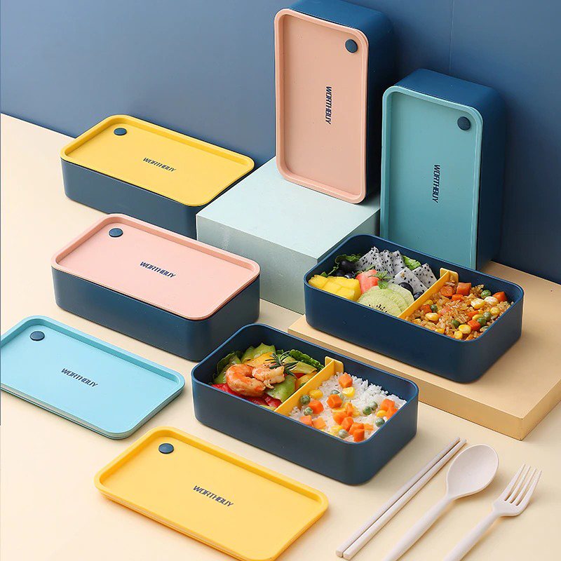 Bento Lunchbox Plastbehållare