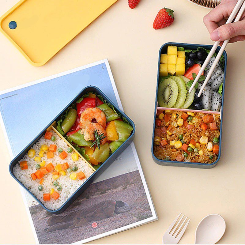 Bento Lunchbox Plastbehållare