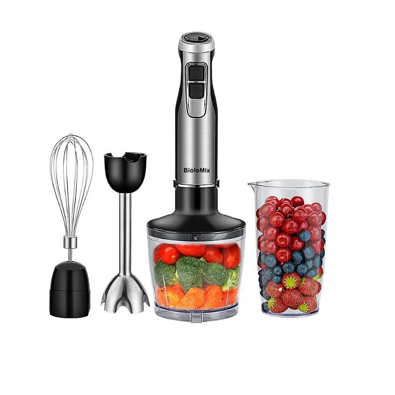 Blender Smoothie Maker 4 I 1 High Power 1200w Immersion Stavmixer