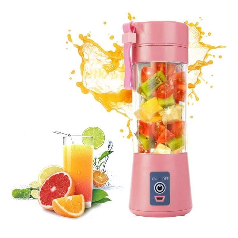 Blender Smoothie Maker Elektrisk Mini Bärbar Usb Uppladdningsbar