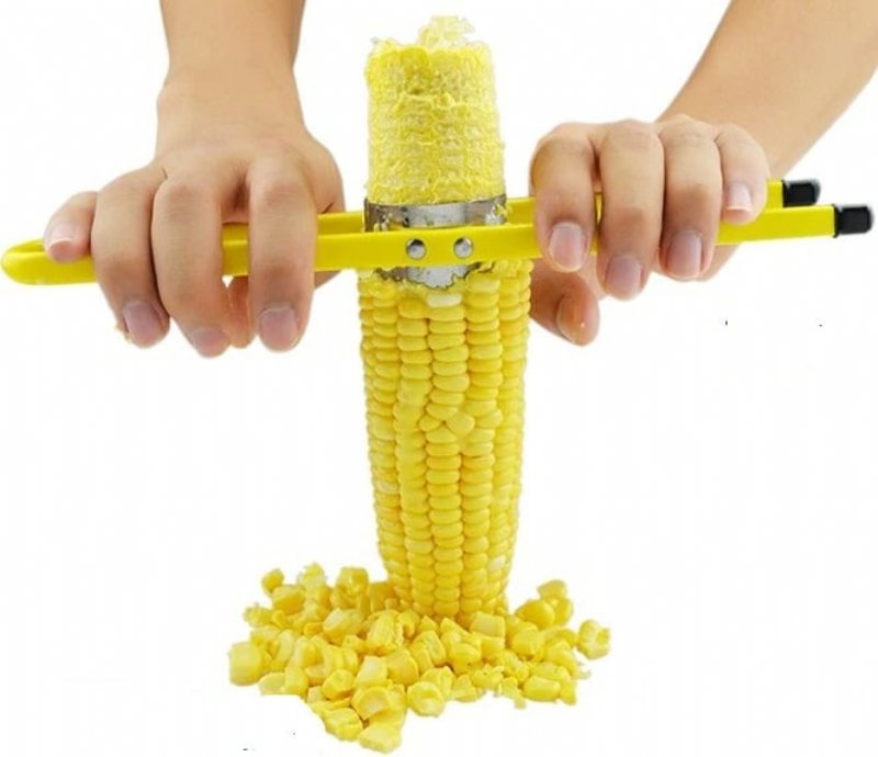 Corn Cob Remover Separator Skalare Köksprylar I Rostfritt Stål