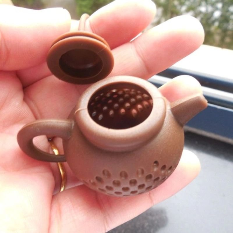 Creative Teapot-shape Tea Infuser Silikon