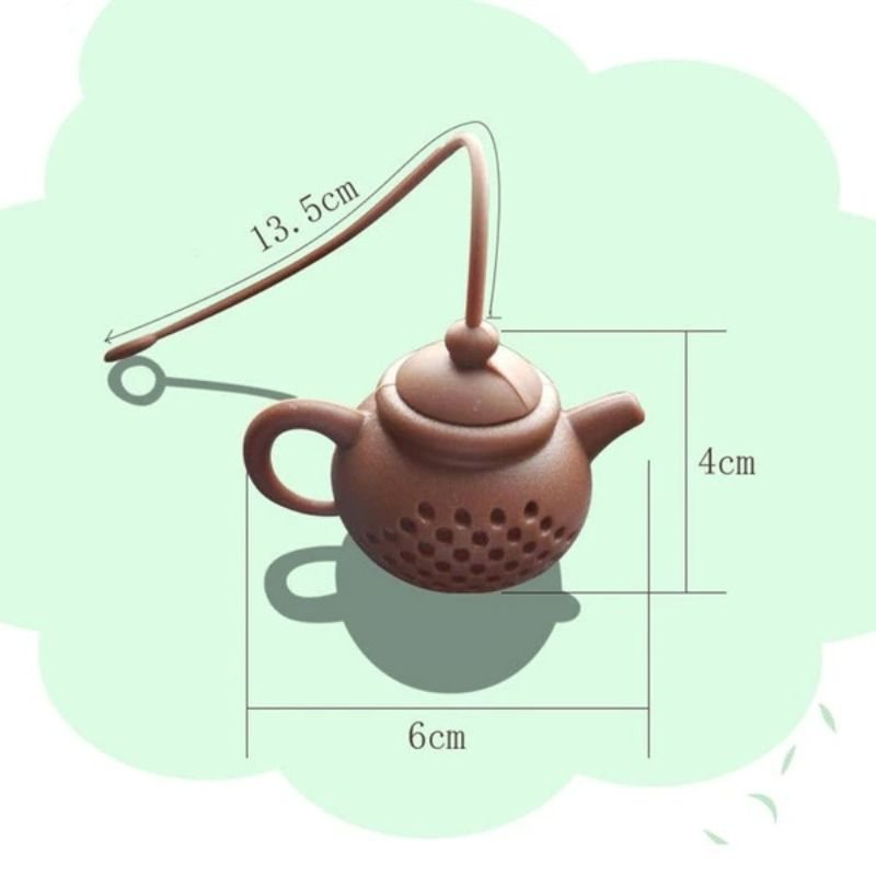 Creative Teapot-shape Tea Infuser Silikon