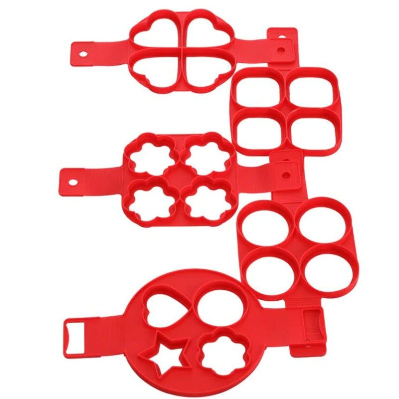 Egg Pancake Ring Nonstick Maker Form Silikon