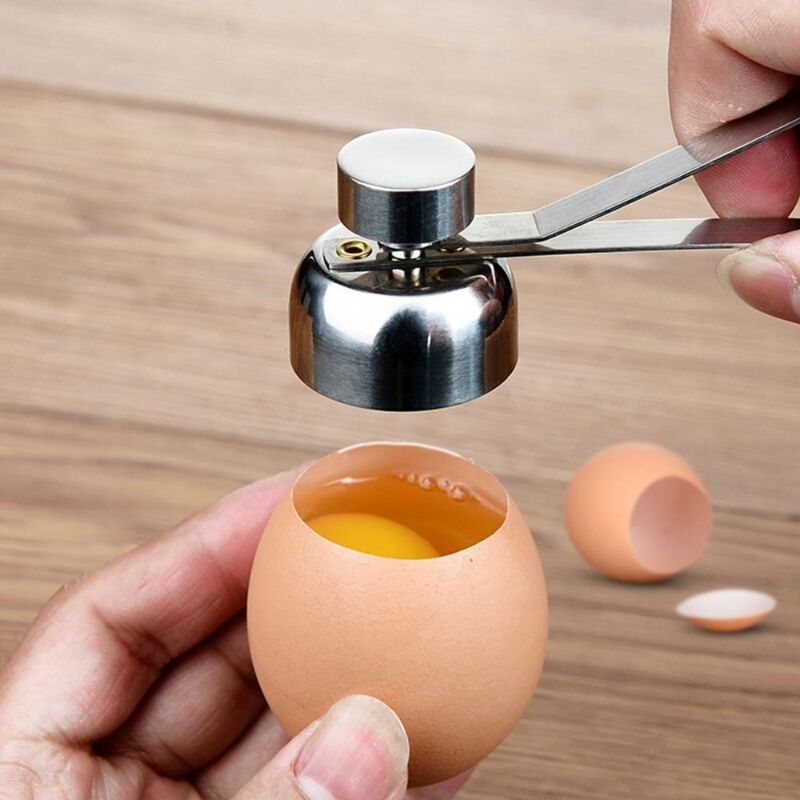 Egg Topper Cutter Shell Opener Rostfritt Stål